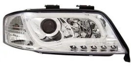 lampy-przednie-reflektory-audi-a6-chrom-light-tube
