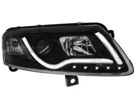 lampy-przednie-audi-a6-c6-black-tube-led