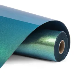 folia-termotransferowa-loklik-chameleon-zlota-do-zielonej-305-x-90-cm