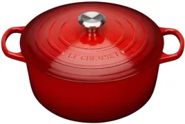le-creuset-okragla-brytfanna-signature-24cm-42l-wisnia-niekompletny