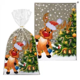 swiateczne-worki-celofanowe-foliowe-prezentowe-25x40-cm-renifer-5-szt