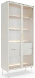 witryna-dwudrzwiowa-przeszklona-lumi-z-dwiema-szufladami-led-91-cm-kaszmir