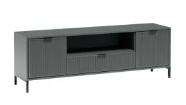 nowoczesna-szafka-komoda-rtv-165cm-ryflowane-fronty-metal-nogi-green-zielen