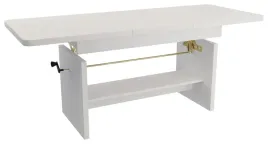 lawa-rozkladana-lawostol-janek-biala-bialy-116-166cm-regulowana-wysokosc