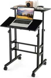 biurko-prostokatny-biurko-mobilne-2-blaty-na-kolkach-60-x-60-x-72-cm-czarny