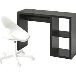 ikea-kallax-loberget-zestaw-biurko-i-krzeslo-czarnobraz-bialy