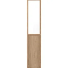 ikea-oxberg-drzwi-szklane-panelowe-imitacja-debu-40x192-cm