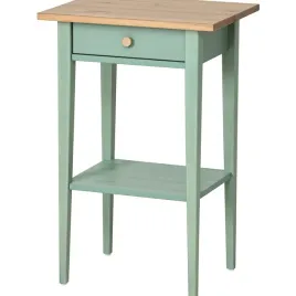 ikea-hemnes-stolik-nocny-szarozielony-bejca-jasnobrazowa-46x35-cm