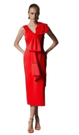 karen-millen-czerwona-sukienka-midi-z-dekoltem-serek-i-kokarda-38-b1f