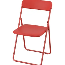 ikea-vihals-krzeslo-skladane-czerwone-stalowe