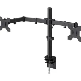ikea-stubberget-wspornik-na-2-monitory-czarny-uchwyt