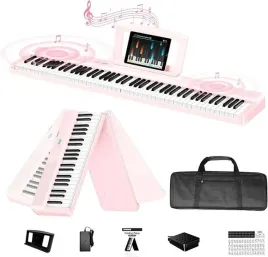 terenece-88-klawiszowe-keyboard-rozowe-z-glosnikami
