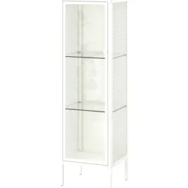 baggebo-witryna-metal-bialy-34x30x116-cm