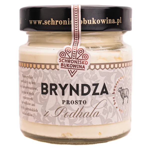 Bryndza podhalańska naturalna ser owczo-krowia 220 g - Schronisko Bukowina
