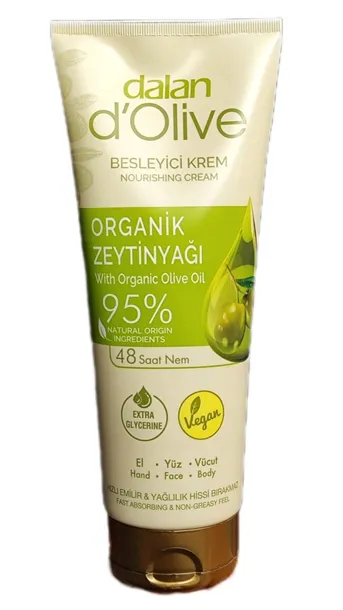 Dalan krem do ciała d'Olive na bazie organicznej oliwy z oliwek 250ml
