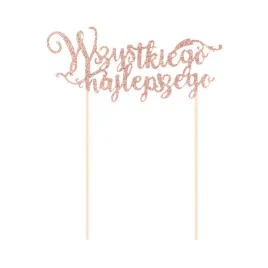 topper-na-tort-smakotti-rose-gold-brokatowy-1-szt