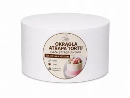 atrapa-tortu-styropianowa-okragla-20-cm-x-15-cm-biala