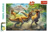 puzzle-160-elem-walczace-tyranozaury-trefl-autor-brak-informacji