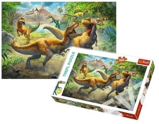 puzzle-160-elem-walczace-tyranozaury-trefl-producent-trefl