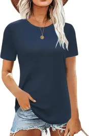 koszulka-damska-granatowa-wiskoza-luzna-t-shirt-letni-l-florboom