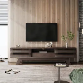szafka-rtv-tv-150cm-vintage-drewno-drzwi-lamelowe-szuflada-loft