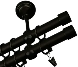 karnisz-opera-podwojny-metal-czarny-19-19mm-160cm