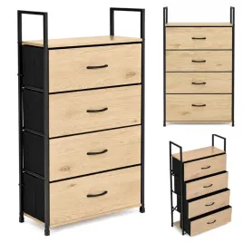 szafka-z-4-szufladami-materialowymi-regal-60-cm-organizer-tekstylny-loft