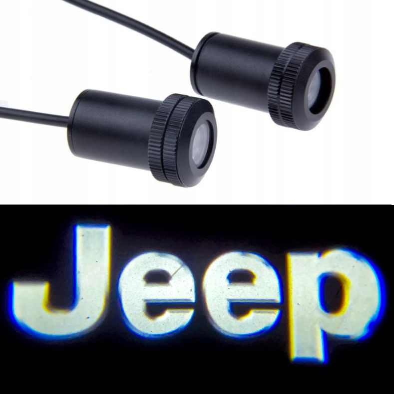Jeep Led Logo Projektor Compass Renegade Wrangler ERLI.pl