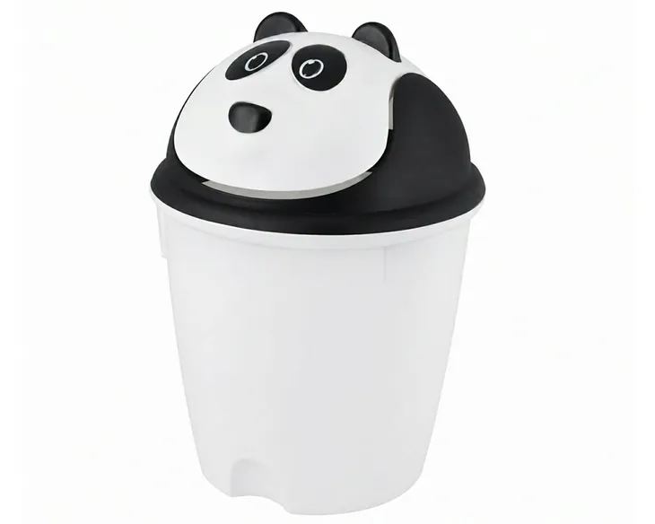 Kosz na śmieci dla dzieci ZWIERZAK PANDA do pokoju dziecięcego