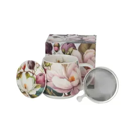 kubek-porcelanowy-z-zaparzaczem-430ml-magnolie-kwiaty-classics
