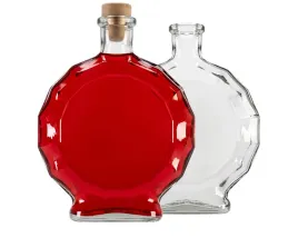 butelka-karafka-szklana-medalion-500ml-na-nalewki-wino-likier-bimber