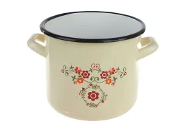 elo-pol-garnek-emaliowany-tradycyjny-wysoki-floral-16-2-9l-krem-2