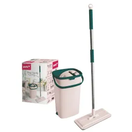 york-zestaw-mopa-plaskiego-z-wiadrem-dwukomorowym-6l-120cm