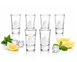kieliszki-do-wodki-30ml-6-szt-szklane-listki-srebro-komplet-nalezowki