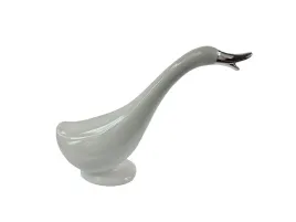 figurka-ceramiczna-ges-gaska-dekoracyjna-biala