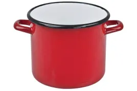 garnek-emaliowany-tradycyjny-czerwony-wysoki-20cm-elo-pol-48-l