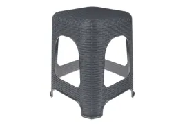 taboret-plastikowy-45cm-ratan-antracyt