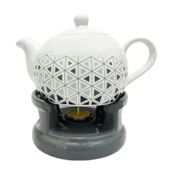 ceramiczny-dzbanek-z-podgrzewaczem-do-herbaty-bella-fiore-1l-trojkaty-biale