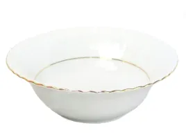 salaterka-okragla-16-cm-iwona-zlota-linia-b014-biala