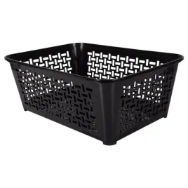 koszyk-plastikowy-domino-4-czarny-364x258x14cm-domotti