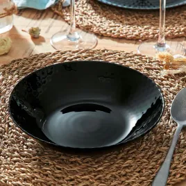 talerz-obiadowy-gleboki-okragly-czarny-pampille-20cm