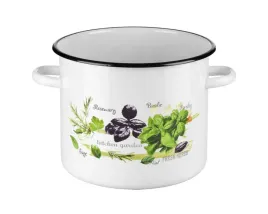 garnek-emaliowany-7l-22cm-indukcja-gaz-duzy-przetwory-zupa-igmar-ziola