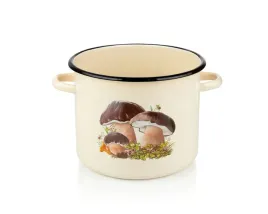 garnek-emaliowany-5l-22cm-indukcja-gaz-duzy-przetwory-zupa-igmar-grzybki