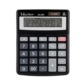 kalkulator-biurowy-vector-kav-cd-2401-blk-12-cyfrowy-czarny
