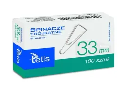 spinacze-biurowe-metalowe-trojkatne-33mm-srebrne-tetis-100-sztuk