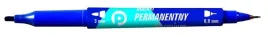 marker-pisak-mazak-permanentny-dwustronny-tetis-premium-niebieski