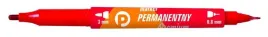 marker-pisak-mazak-permanentny-dwustronny-tetis-premium-czerwony