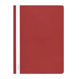 skoroszyty-a4-pvc-twarde-donau-czerwone-10-sztuk