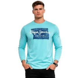 longsleeve-pepe-jeans-melbourne-pm508978-turkusowy