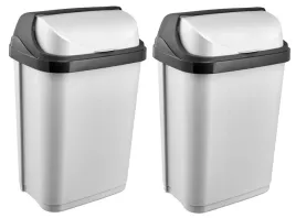 keeeper-kosz-na-smieci-z-uchylna-pokrywa-rasmus-2-x-10l-srebrny